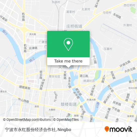 宁波市永红股份经济合作社 map