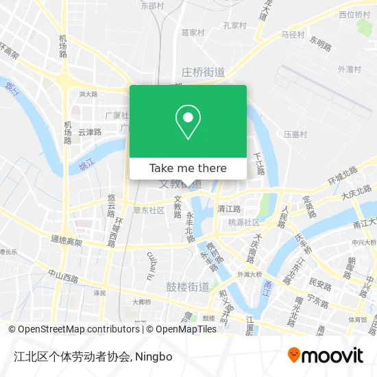 江北区个体劳动者协会 map