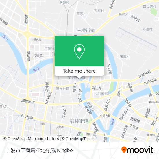 宁波市工商局江北分局 map