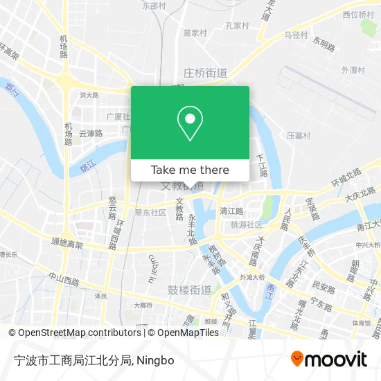 宁波市工商局江北分局 map