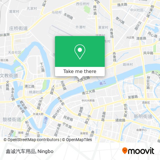 鑫诚汽车用品 map