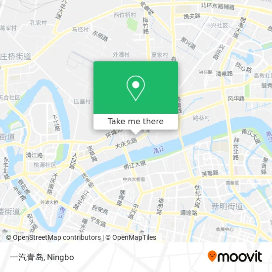 一汽青岛 map
