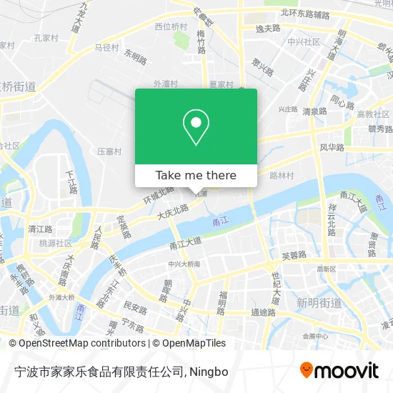 宁波市家家乐食品有限责任公司 map