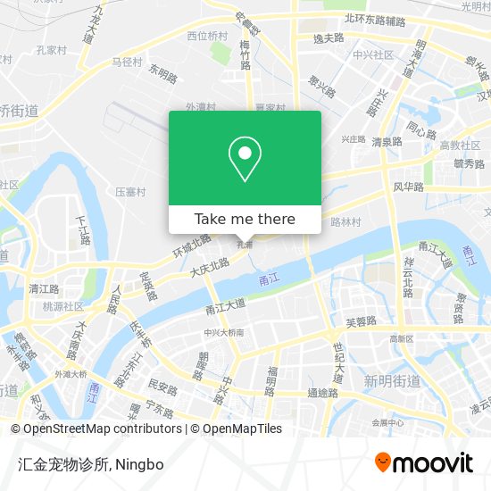 汇金宠物诊所 map