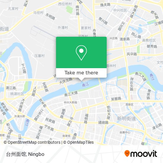 台州面馆 map