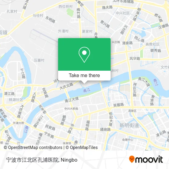 宁波市江北区孔浦医院 map