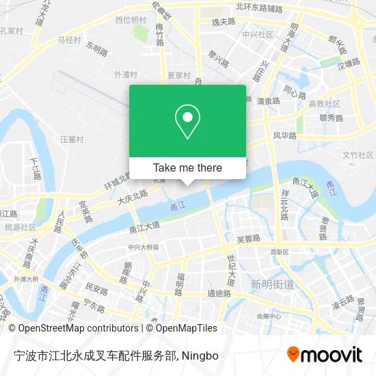 宁波市江北永成叉车配件服务部 map