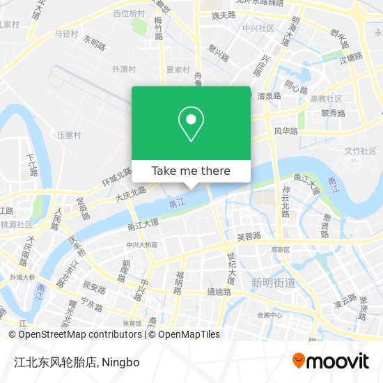 江北东风轮胎店 map