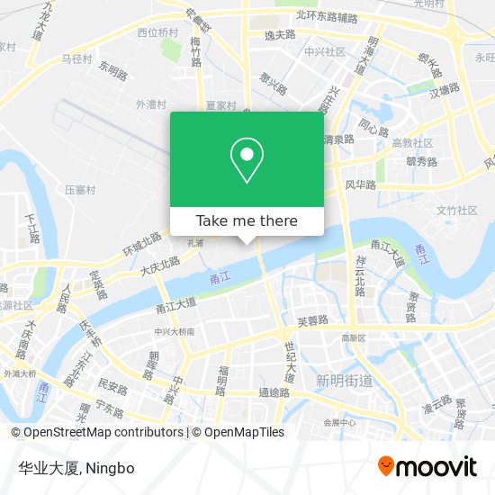 华业大厦 map