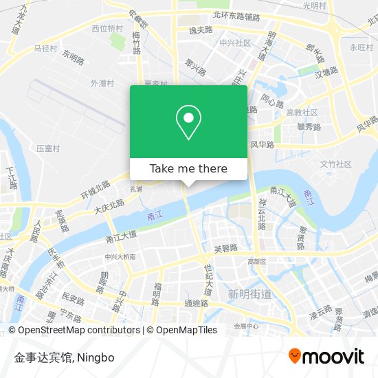 金事达宾馆 map