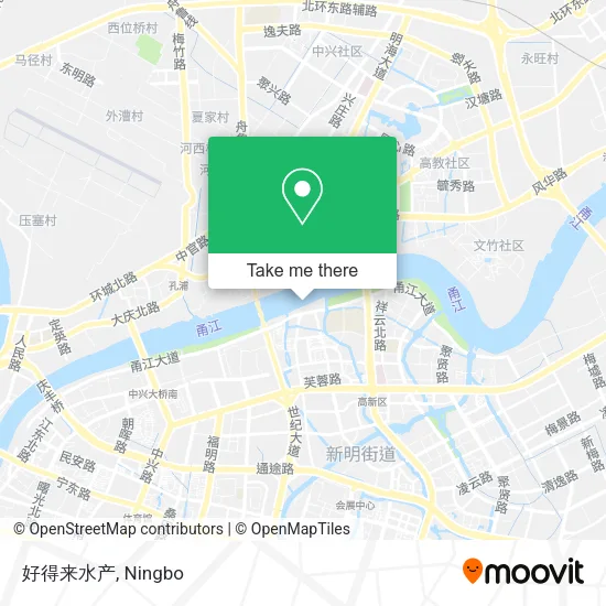 好得来水产 map