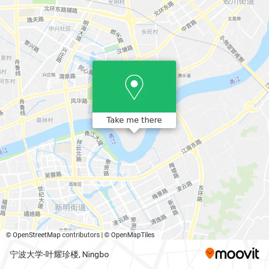 宁波大学-叶耀珍楼 map