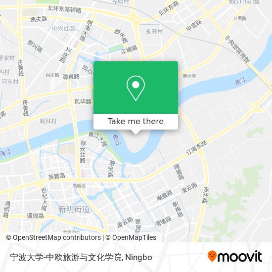 宁波大学-中欧旅游与文化学院 map