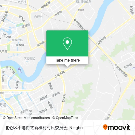 北仑区小港街道新模村村民委员会 map