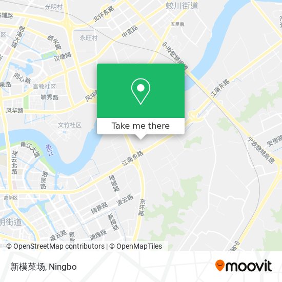 新模菜场 map