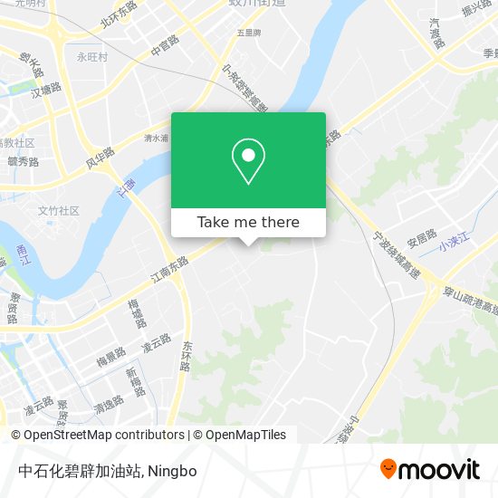 中石化碧辟加油站 map