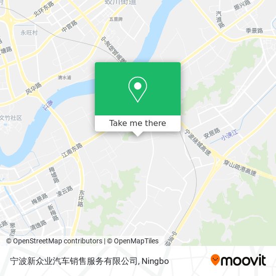 宁波新众业汽车销售服务有限公司 map