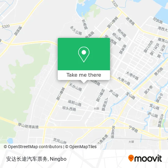 安达长途汽车票务 map