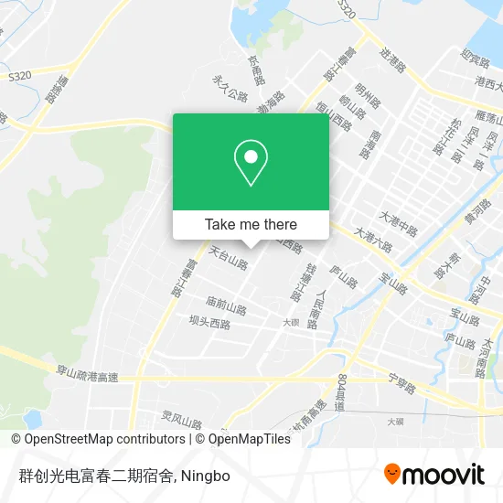 群创光电富春二期宿舍 map