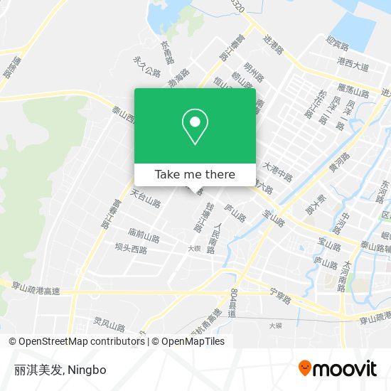 丽淇美发 map