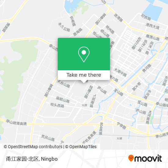 甬江家园-北区 map