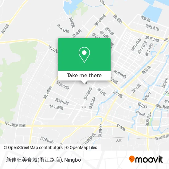 新佳旺美食城(甬江路店) map