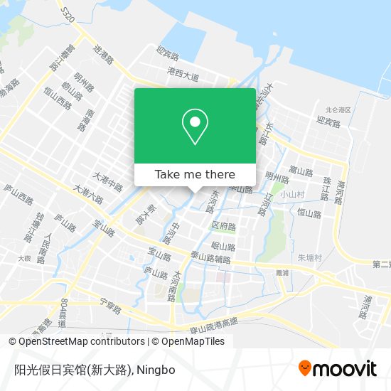 阳光假日宾馆(新大路) map
