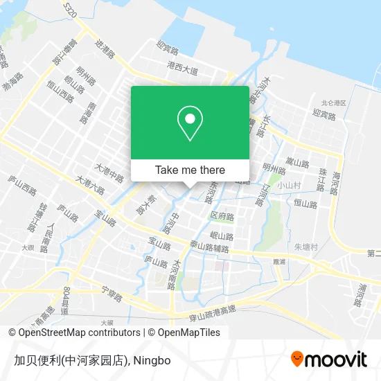 加贝便利(中河家园店) map