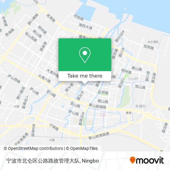 宁波市北仑区公路路政管理大队 map