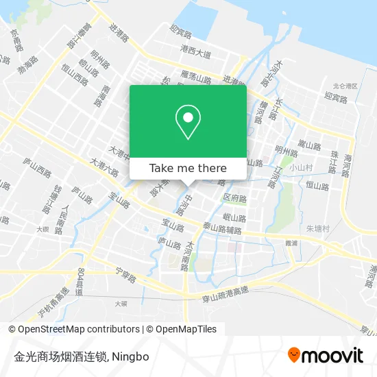 金光商场烟酒连锁 map