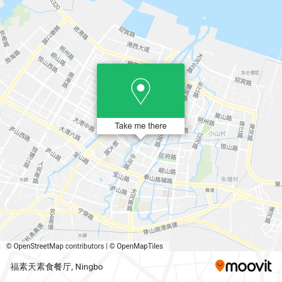 福素天素食餐厅 map