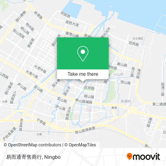 易而通寄售商行 map