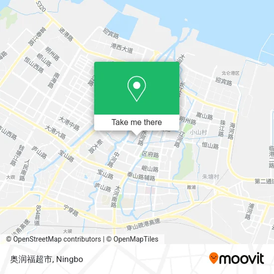 奥润福超市 map