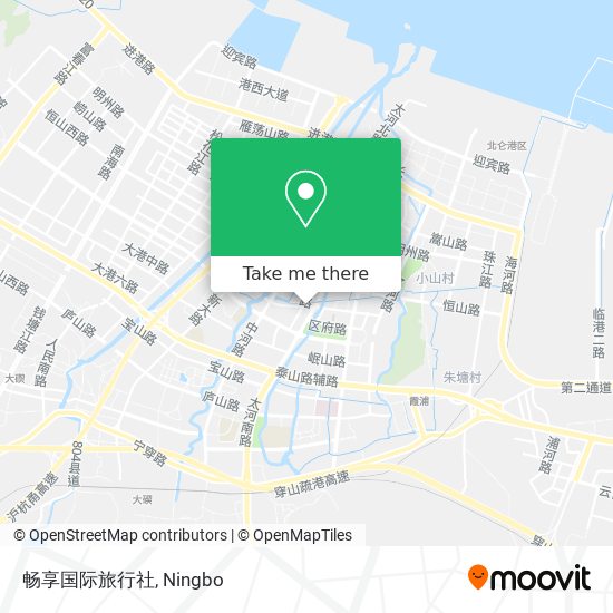 畅享国际旅行社 map