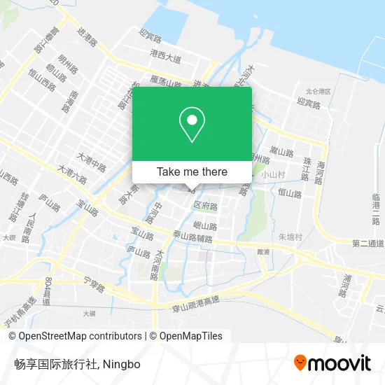 畅享国际旅行社 map