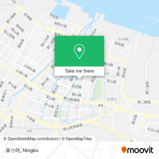 家小吃 map