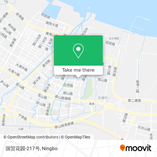 国贸花园-217号 map