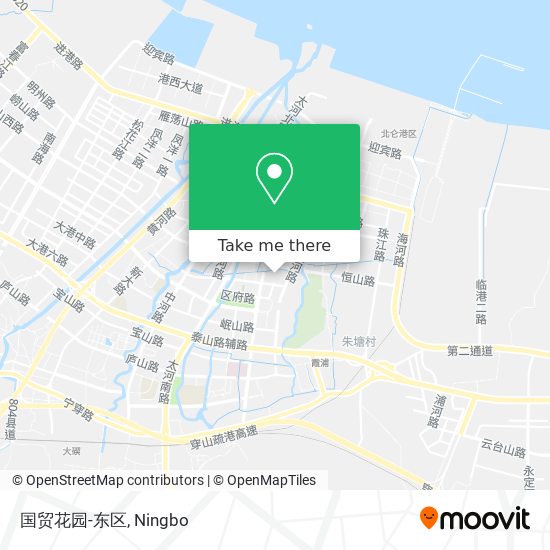 国贸花园-东区 map