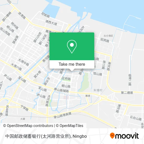 中国邮政储蓄银行(太河路营业所) map