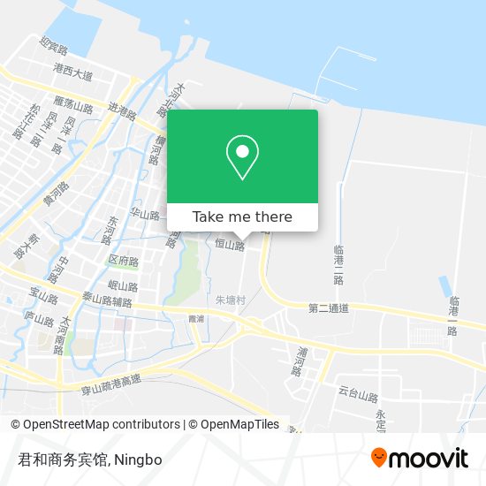 君和商务宾馆 map