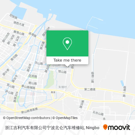 浙江吉利汽车有限公司宁波北仑汽车维修站 map