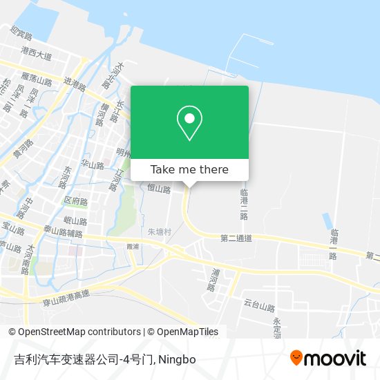 吉利汽车变速器公司-4号门 map