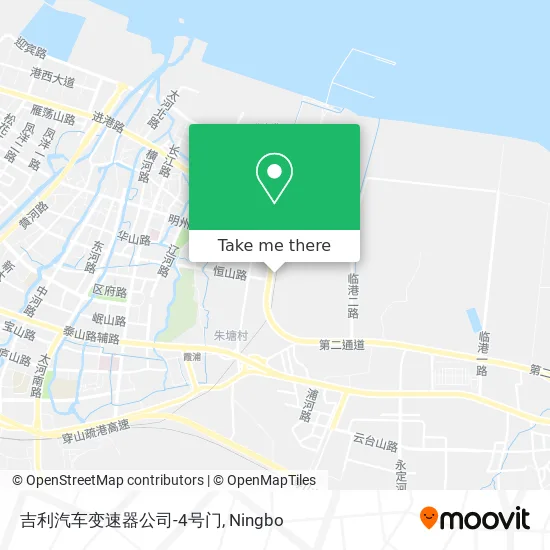 吉利汽车变速器公司-4号门 map