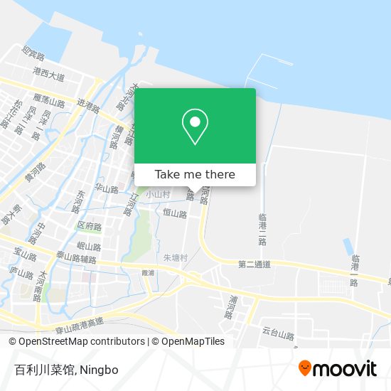 百利川菜馆 map
