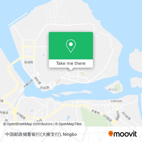 中国邮政储蓄银行(大榭支行) map