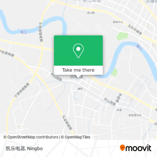 凯乐电器 map