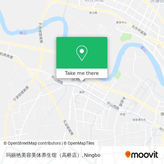 玛丽艳美容美体养生馆（高桥店） map