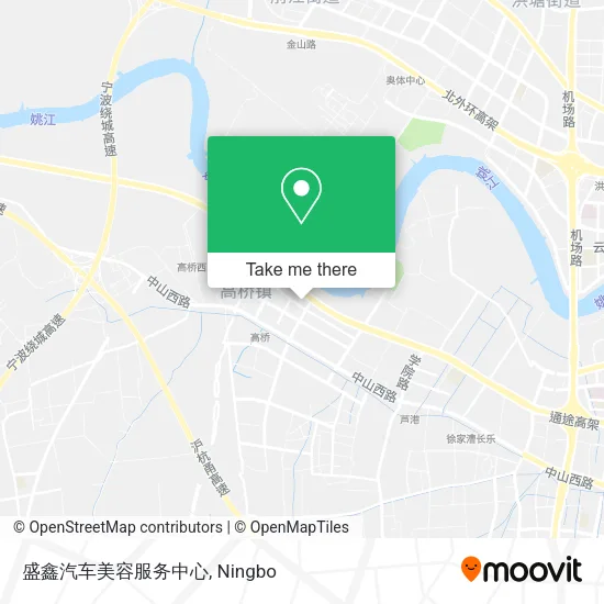 盛鑫汽车美容服务中心 map