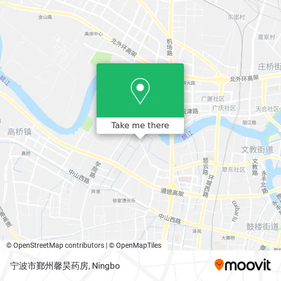 宁波市鄞州馨昊药房 map