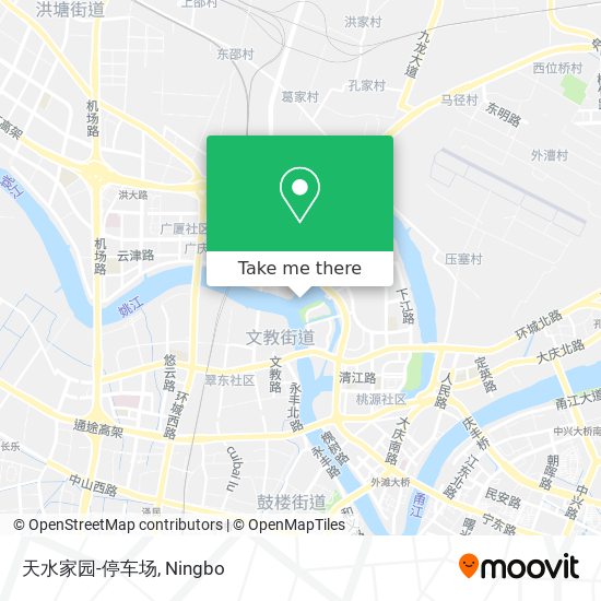 天水家园-停车场 map